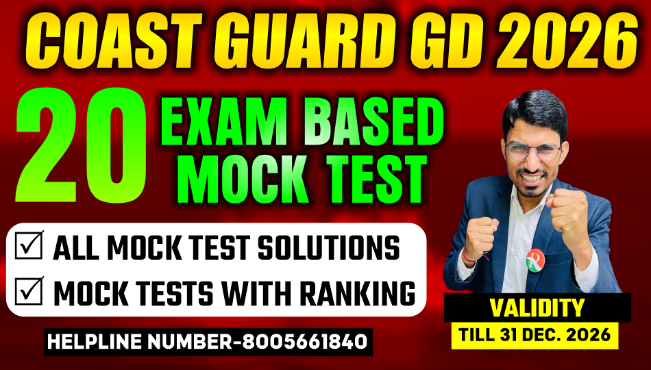 Indian Coast Guard GD Mock Test 