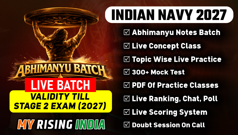 Abhimanyu Live Batch for Indian Navy