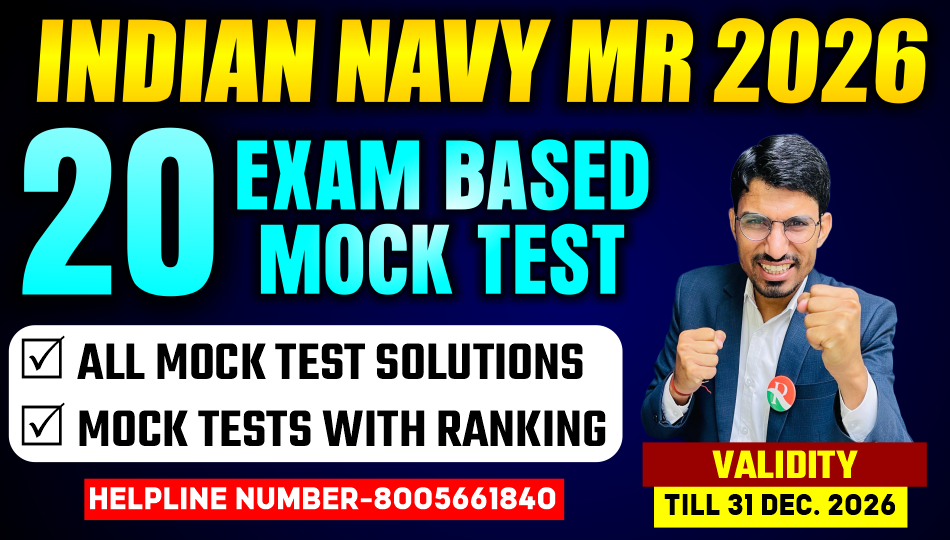 Indian Navy MR Exam Based Mock test 