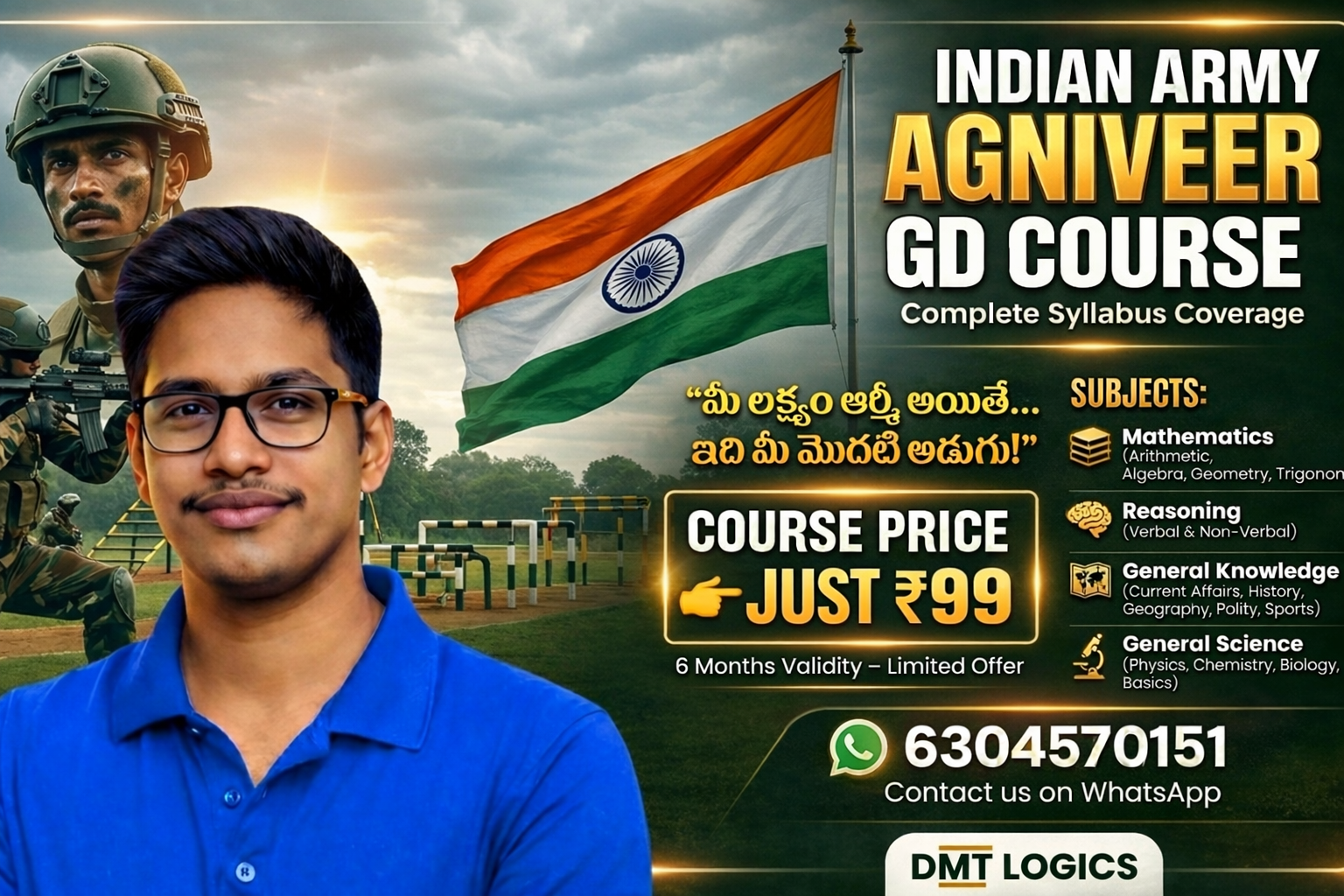 INDIAN ARMY AGNIVEER GD – Complete Success Course 2026