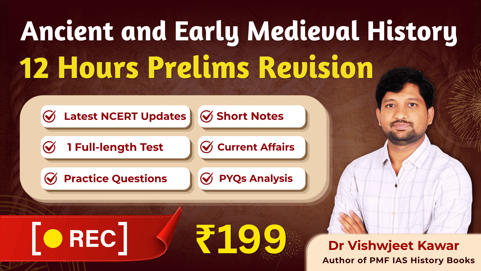 Ancient and Early Medieval History Prelims Revision in 12 Hours