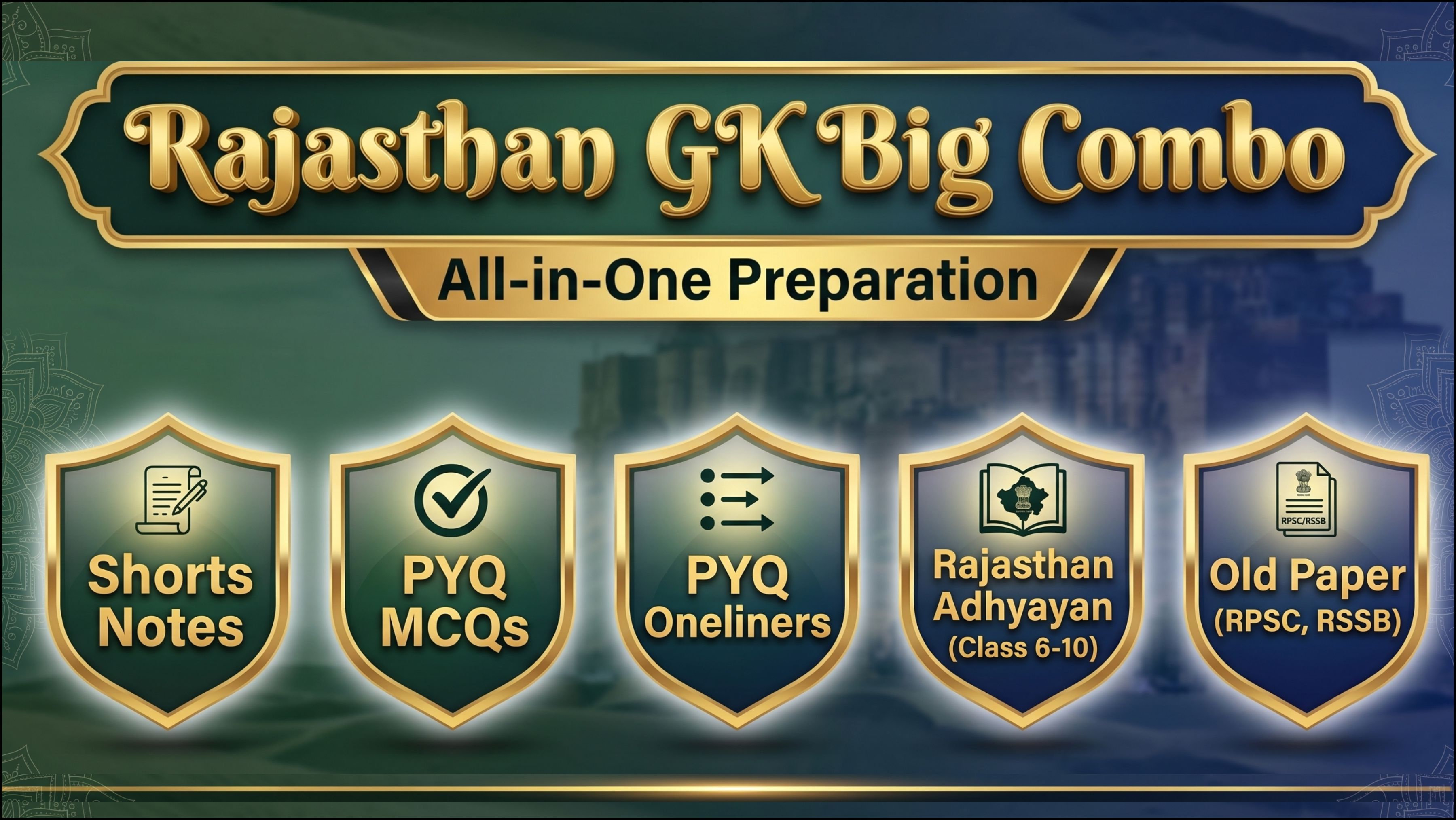Rajasthan GK Big Combo