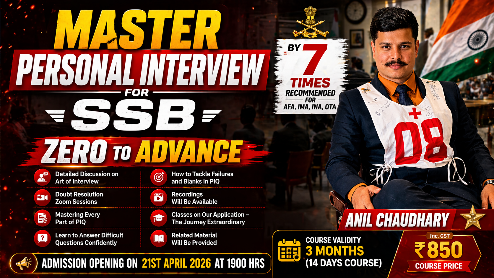 Master Personal Interview (SSB, AFSB) 2026
