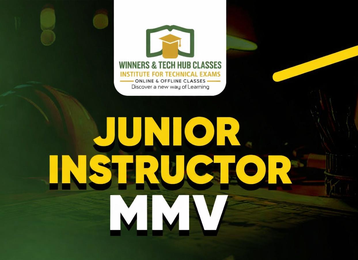 JUNIOR INSTRUCTOR - MMV