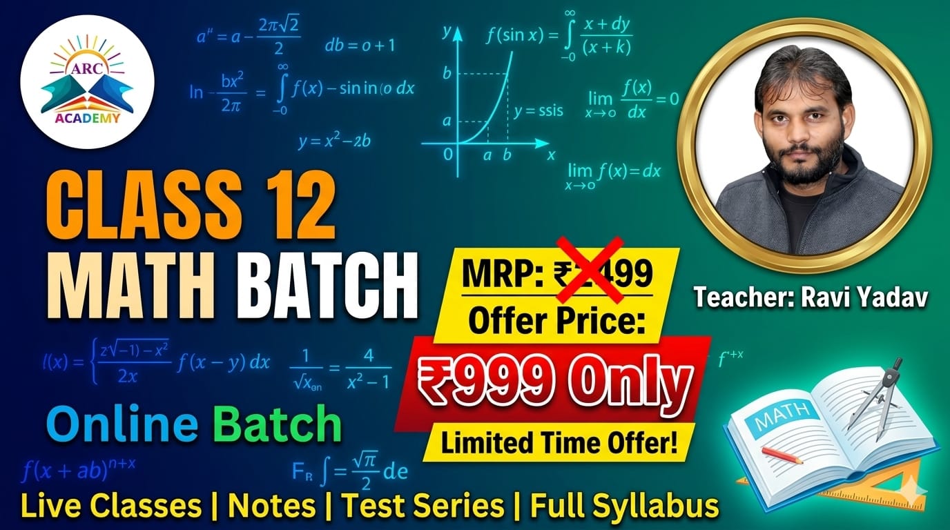 CLASS -12  MATHS 