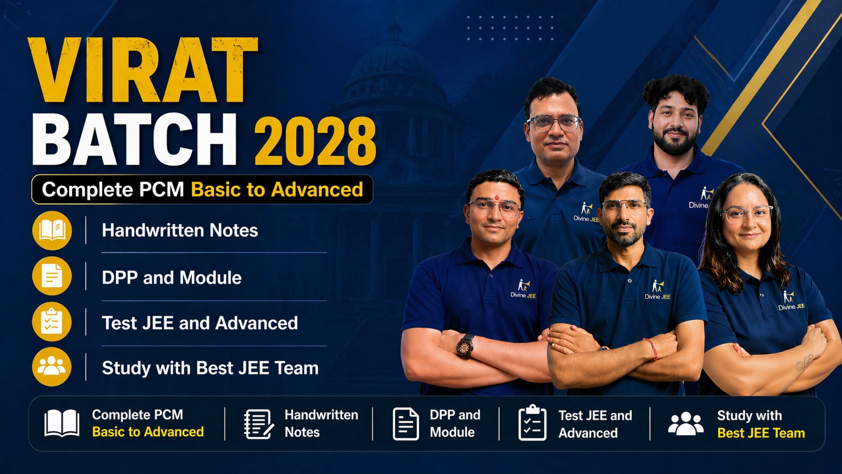Virat Batch – JEE Main + Advanced 2027 