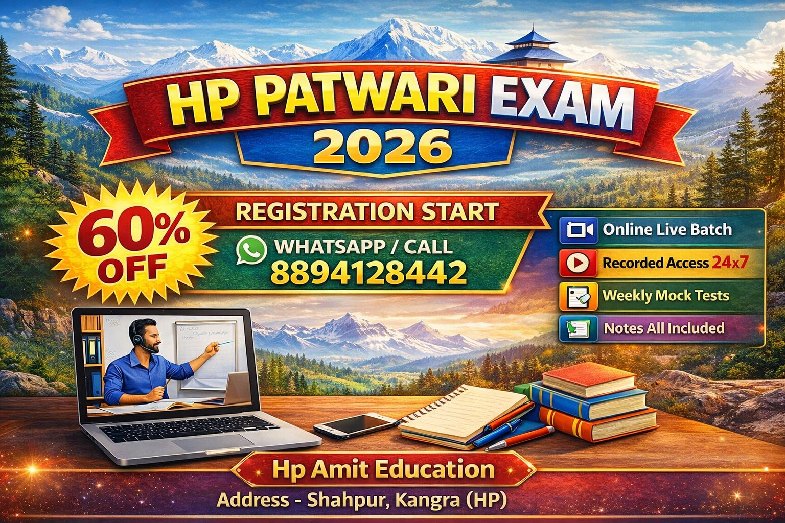 PATWARI EXAM/ Panchayat Secretary 