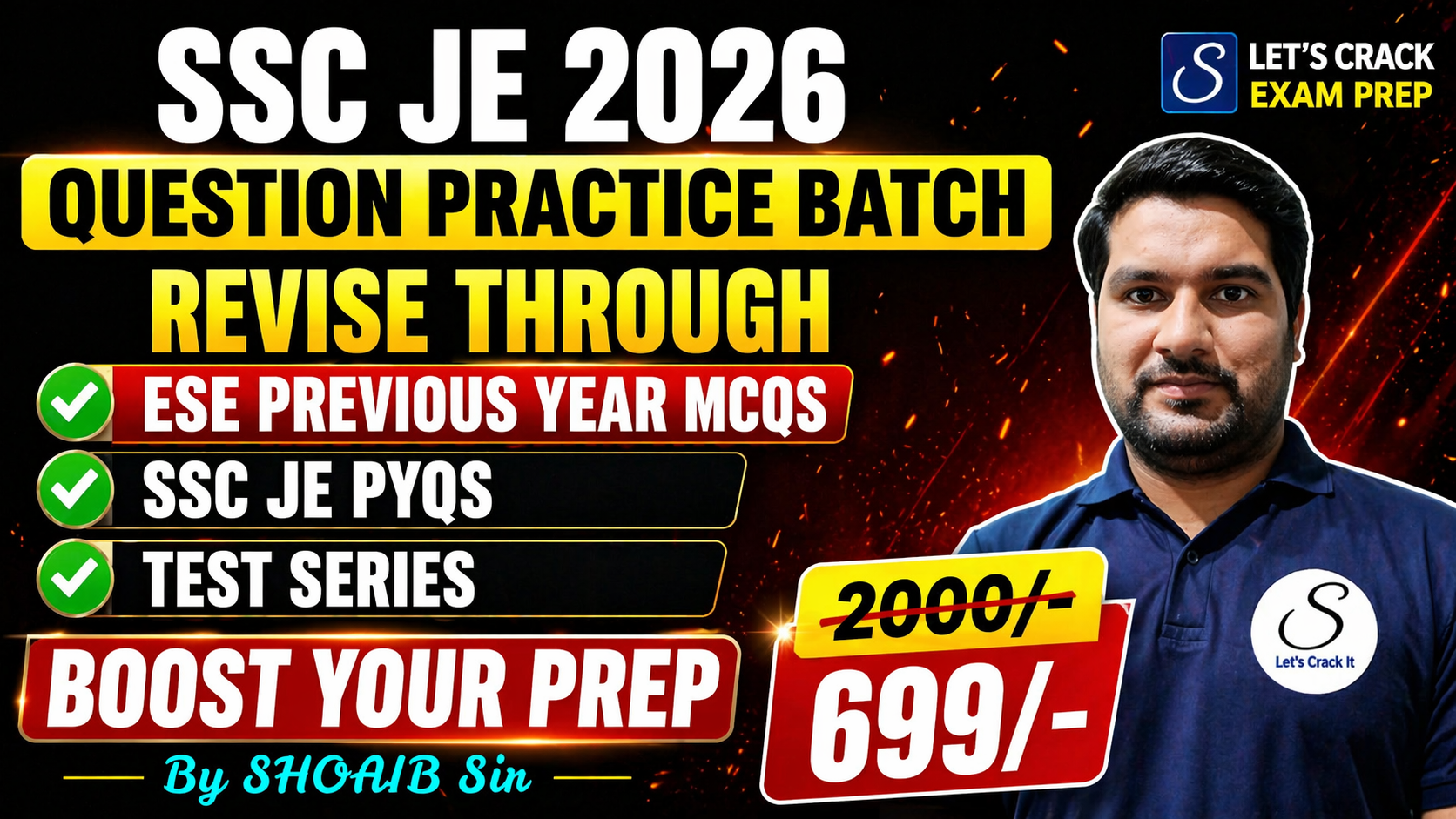 SSC JE 2026-Question Practice With Test Series