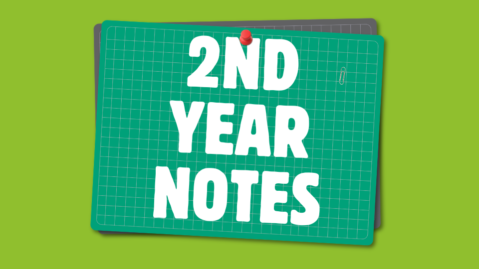 2nd YEAR NOTES