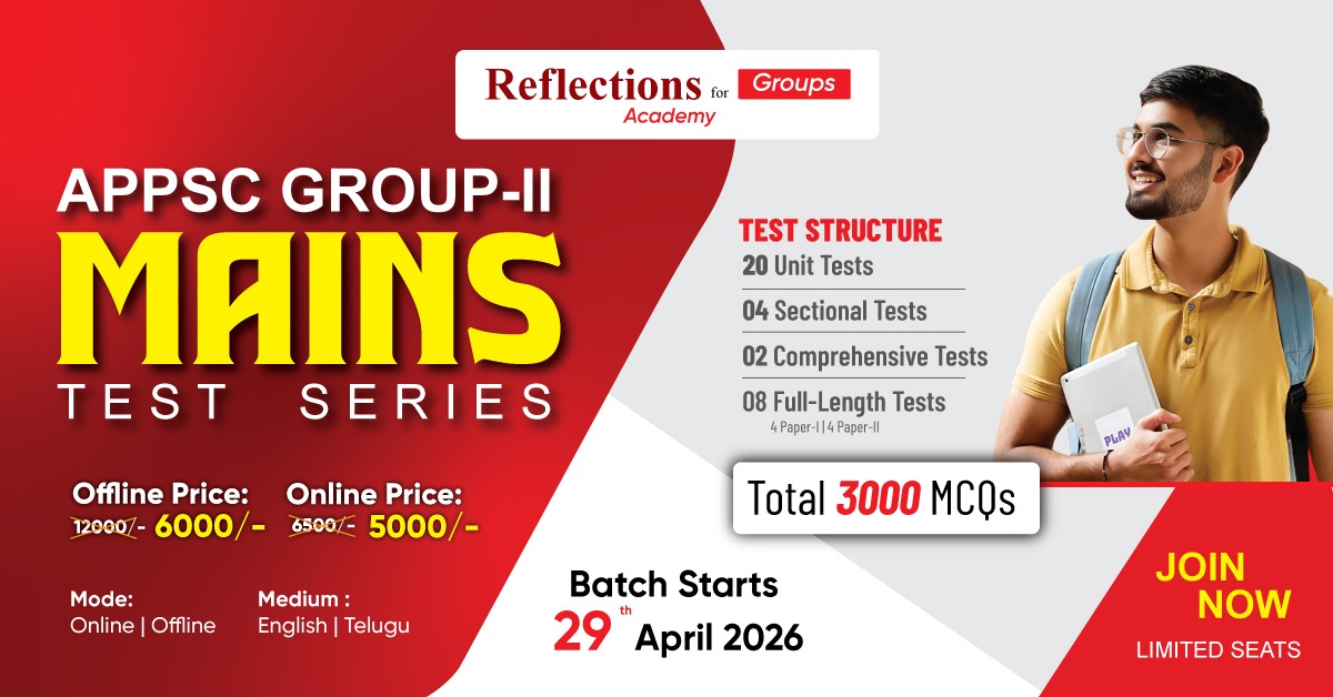 APPSC GROUP II MAINS TEST SERIES 2026