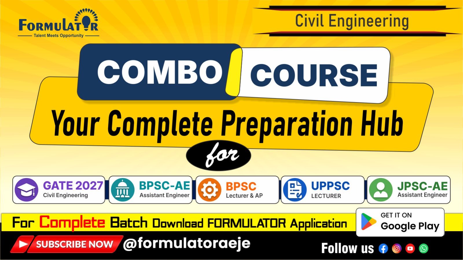 Civil Engineering Combo Course