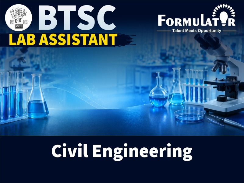 BTSC Lab Assistant Civil Engineering