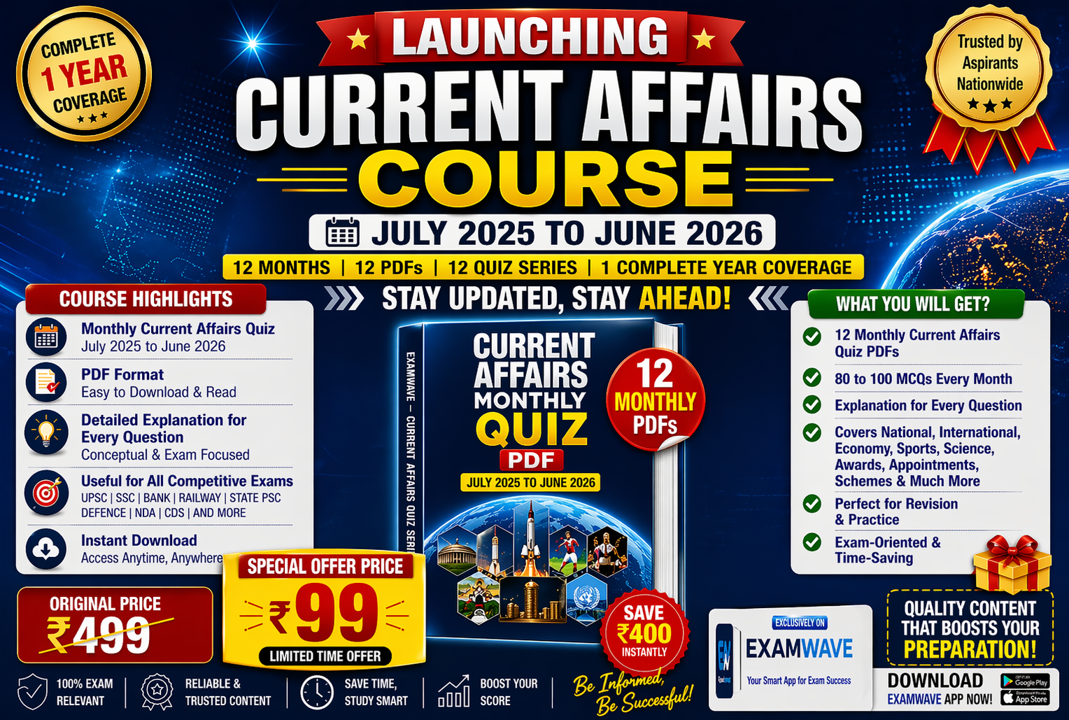CURRENT AFFAIRS (JULY 2025 TO JUNE 2026)
