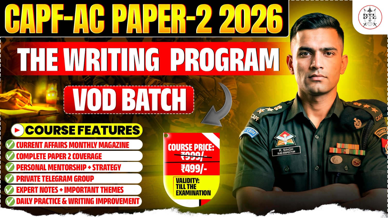 VOD CAPF PAPER-2