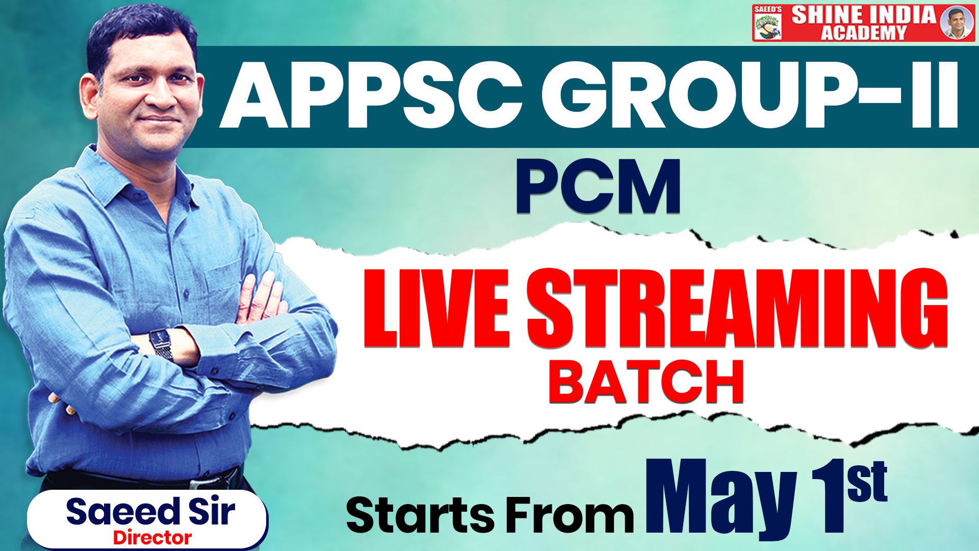 APPSC GR-II 2026 PCM LIVE STREAMING BATCH 