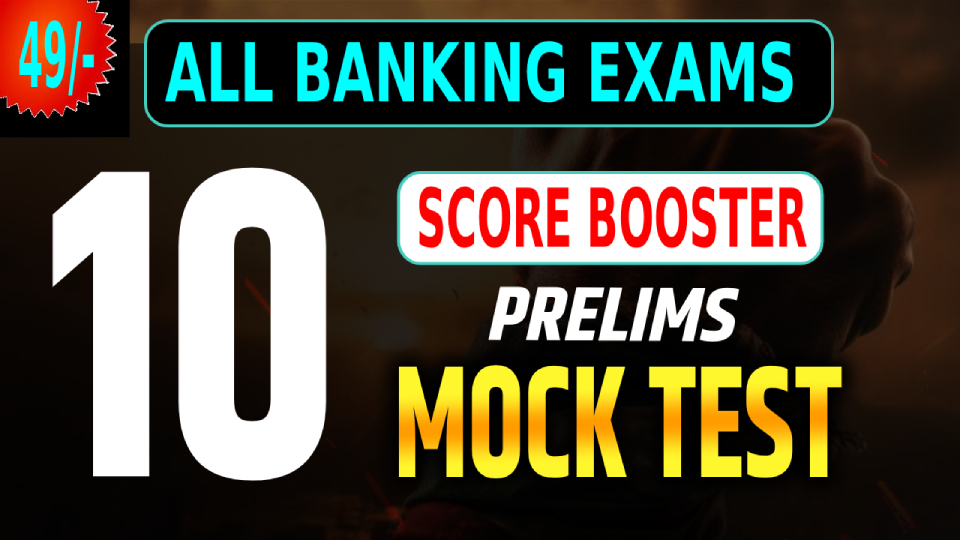 Top-10 Score Booster Mock Test  