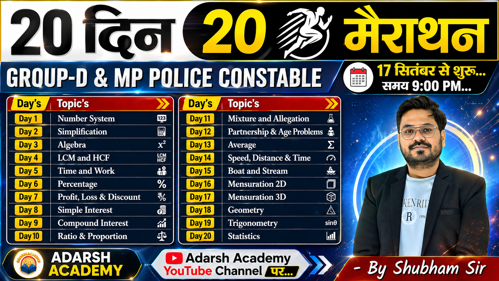 COMPLETE MATHS IN JUST 20 DAYS  