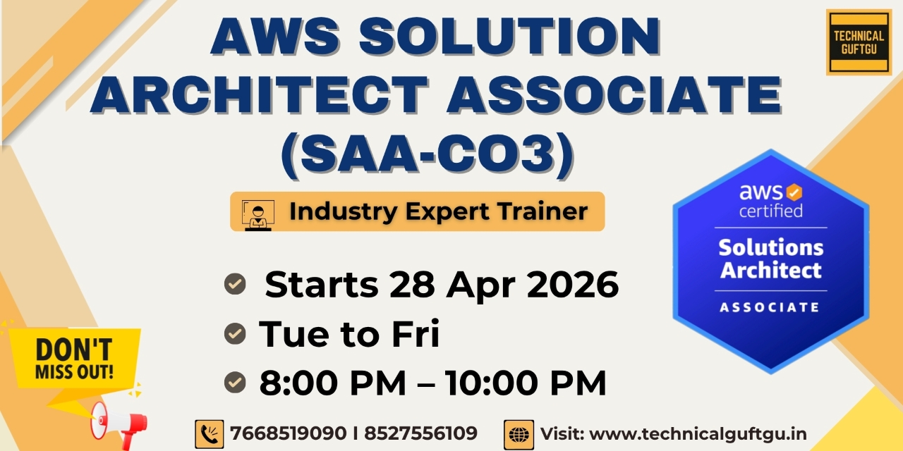 AWS SOLUTION ARCHITECT ASSOCIATE 28 APR 2026