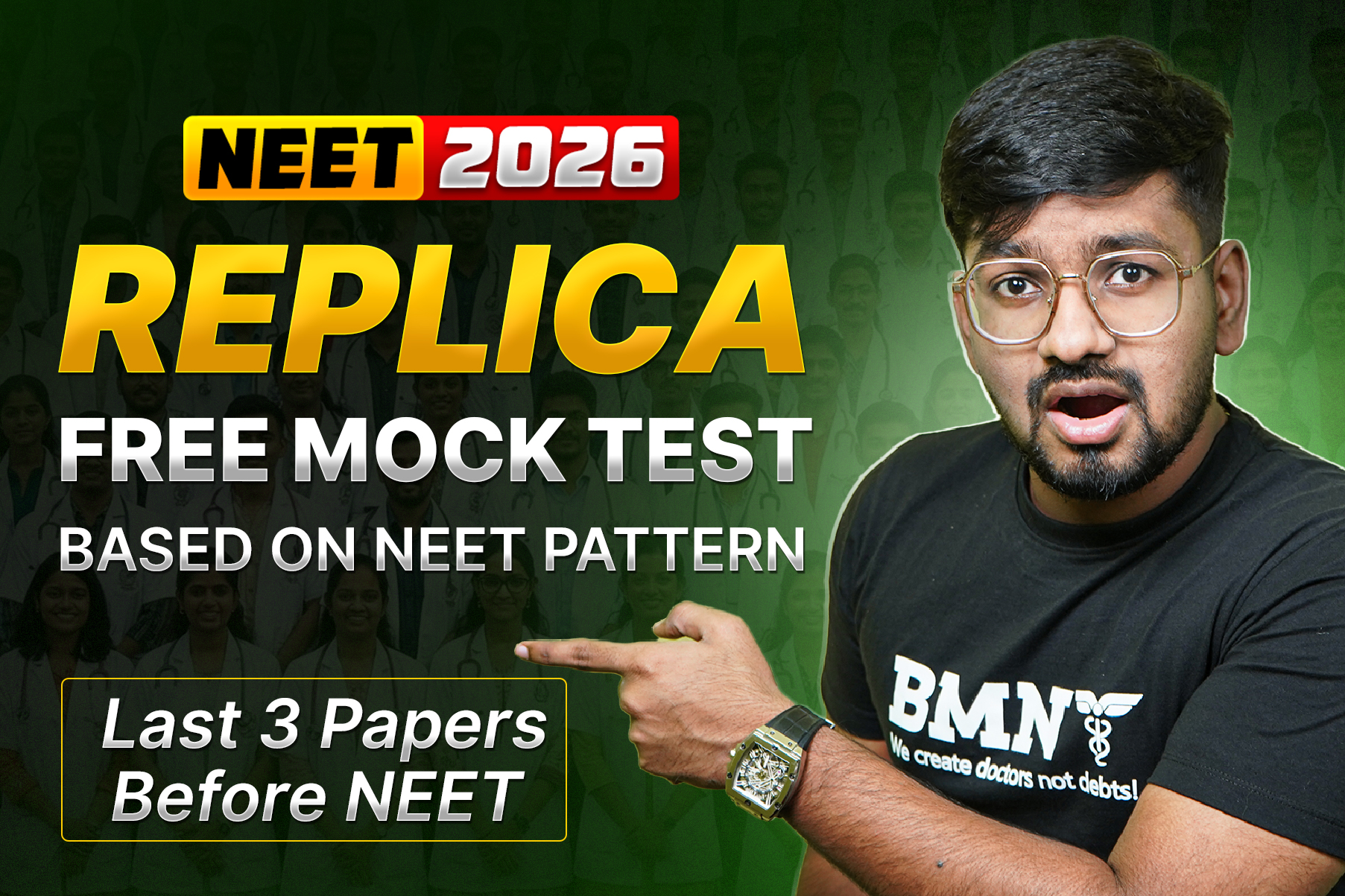 🚨🔥 NEET REPLICA-2026: THE ULTIMATE FINAL PUSH! 🔥🚨