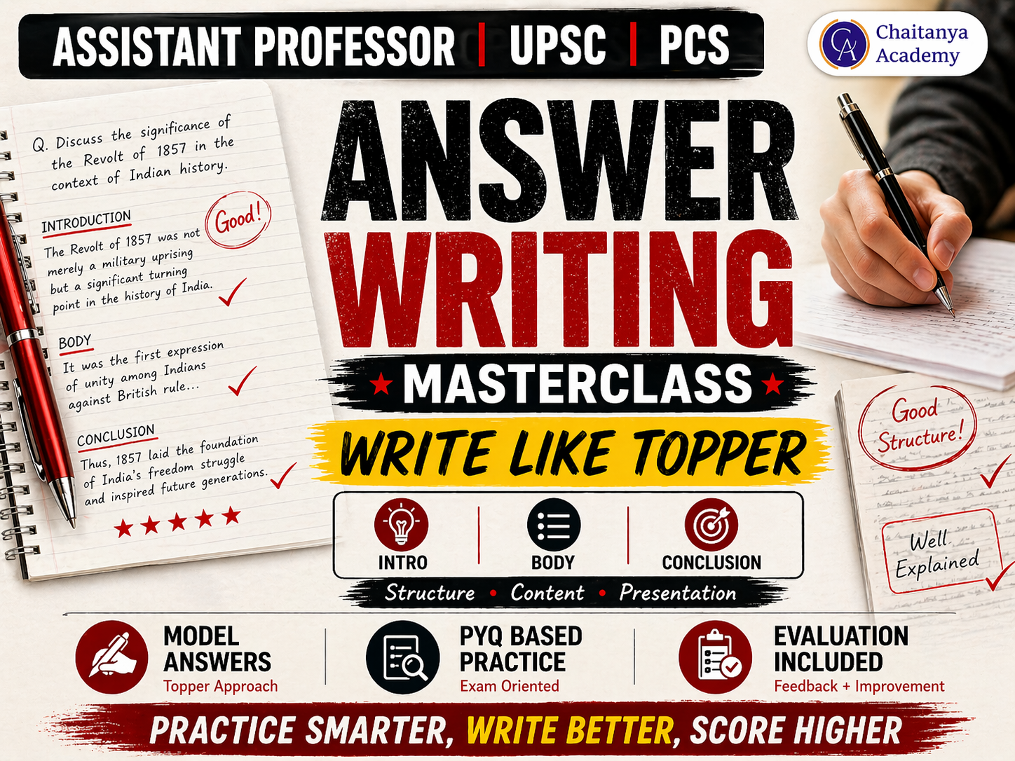 Answer Writing  Program (For UPSC | State PCS | Assistant Professor Mains)