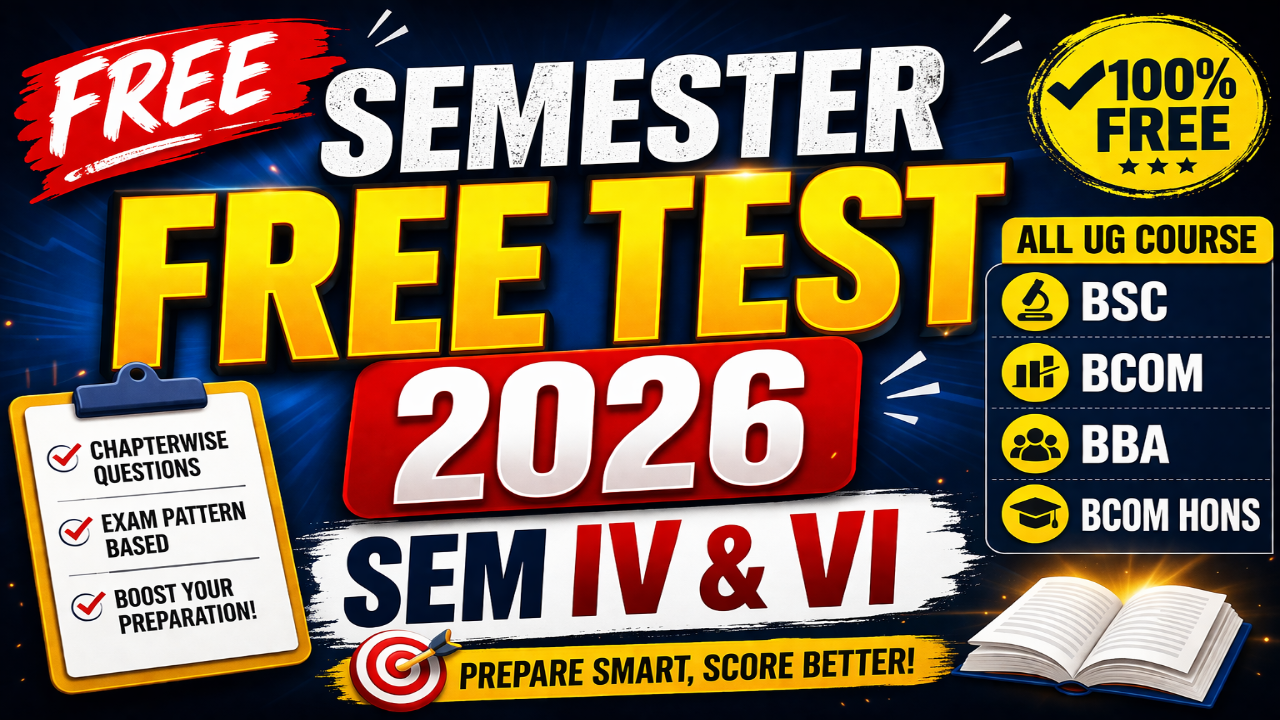 Semester Free Test 2026 All Course