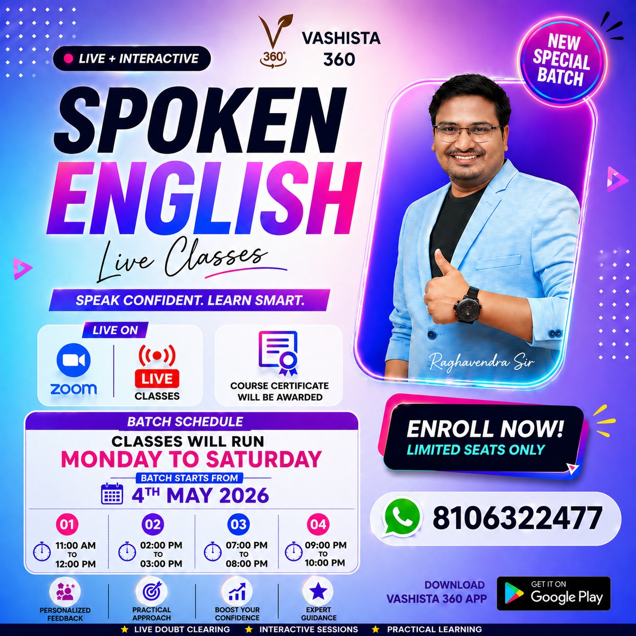 Spoken English Bootcamp Course
