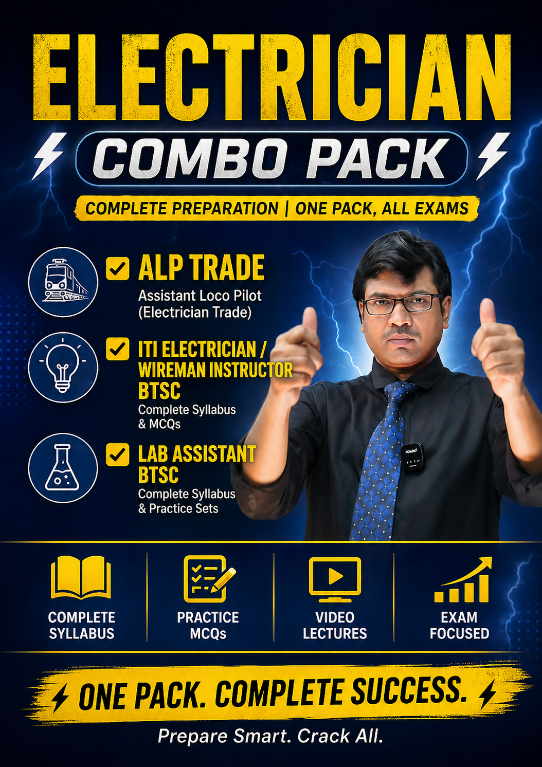 💡 ALP Electrician + Instructor+ Lab Assistant Diploma BTSC  Combo