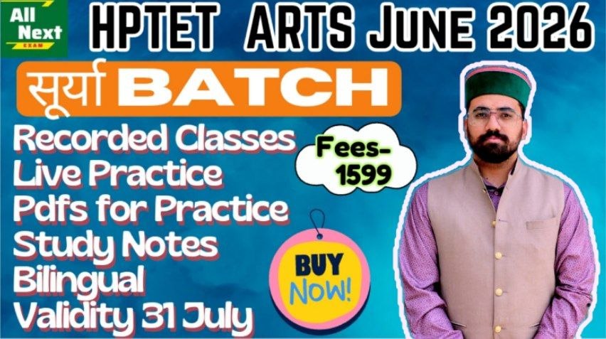 Surya Batch for HPTET ARTS