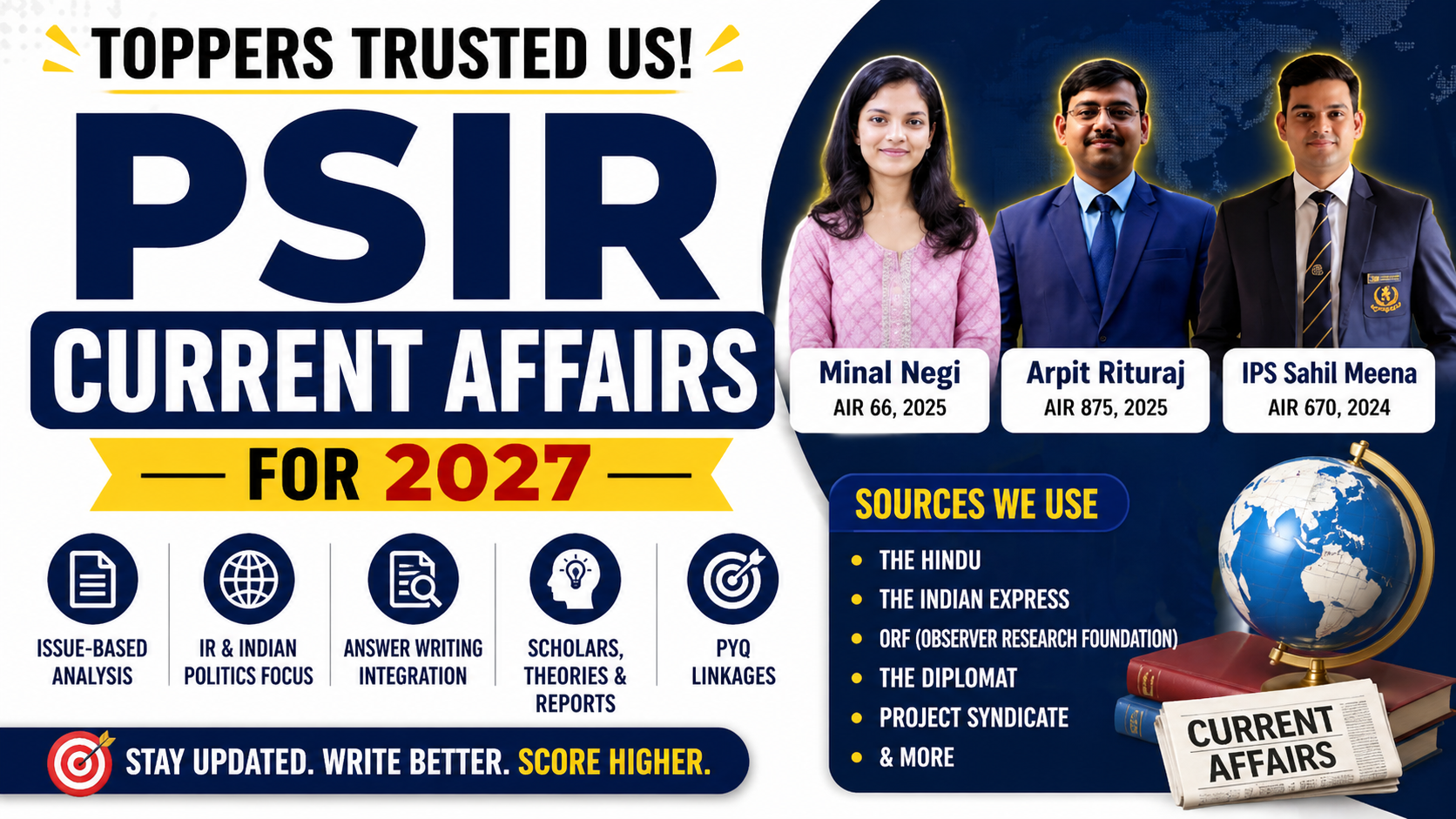 PSIR Current Affairs (2027)