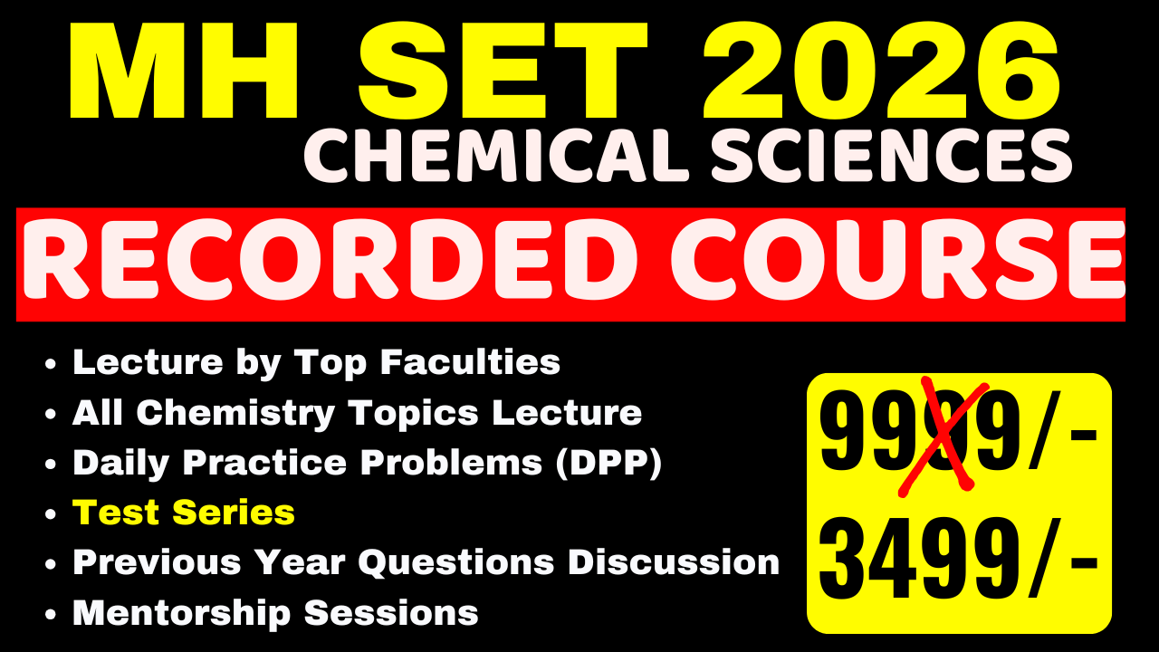 MH SET Chemistry 2026