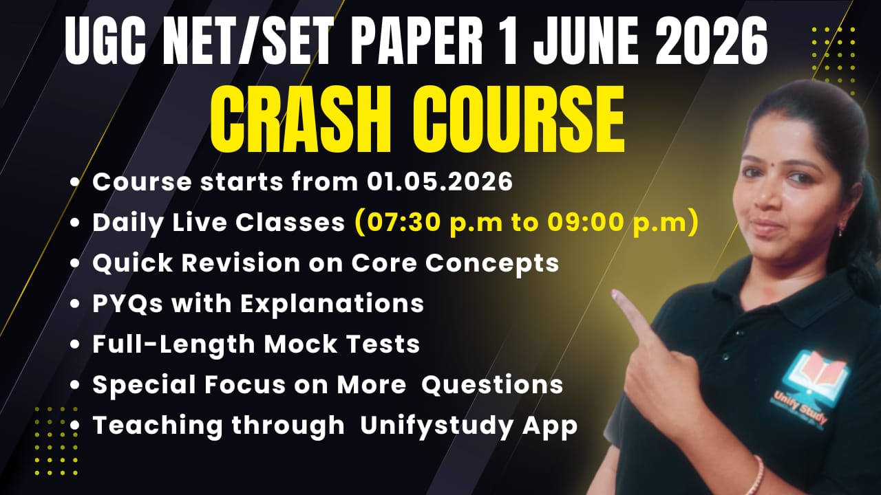 UGC NET Paper 1 Crash Course for June 2026
