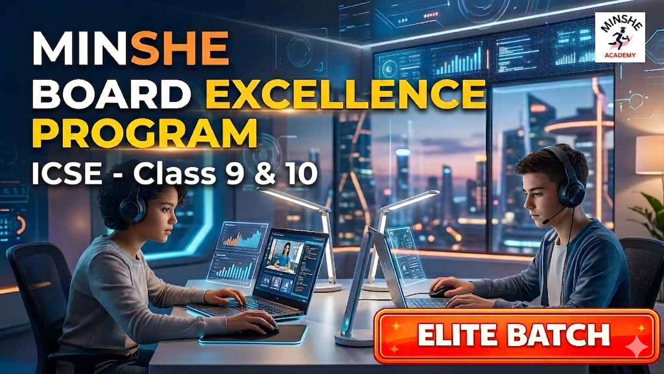 🎓MINSHE Board Excellence Program 📘Class 9 & 10 ✨Elite Batch