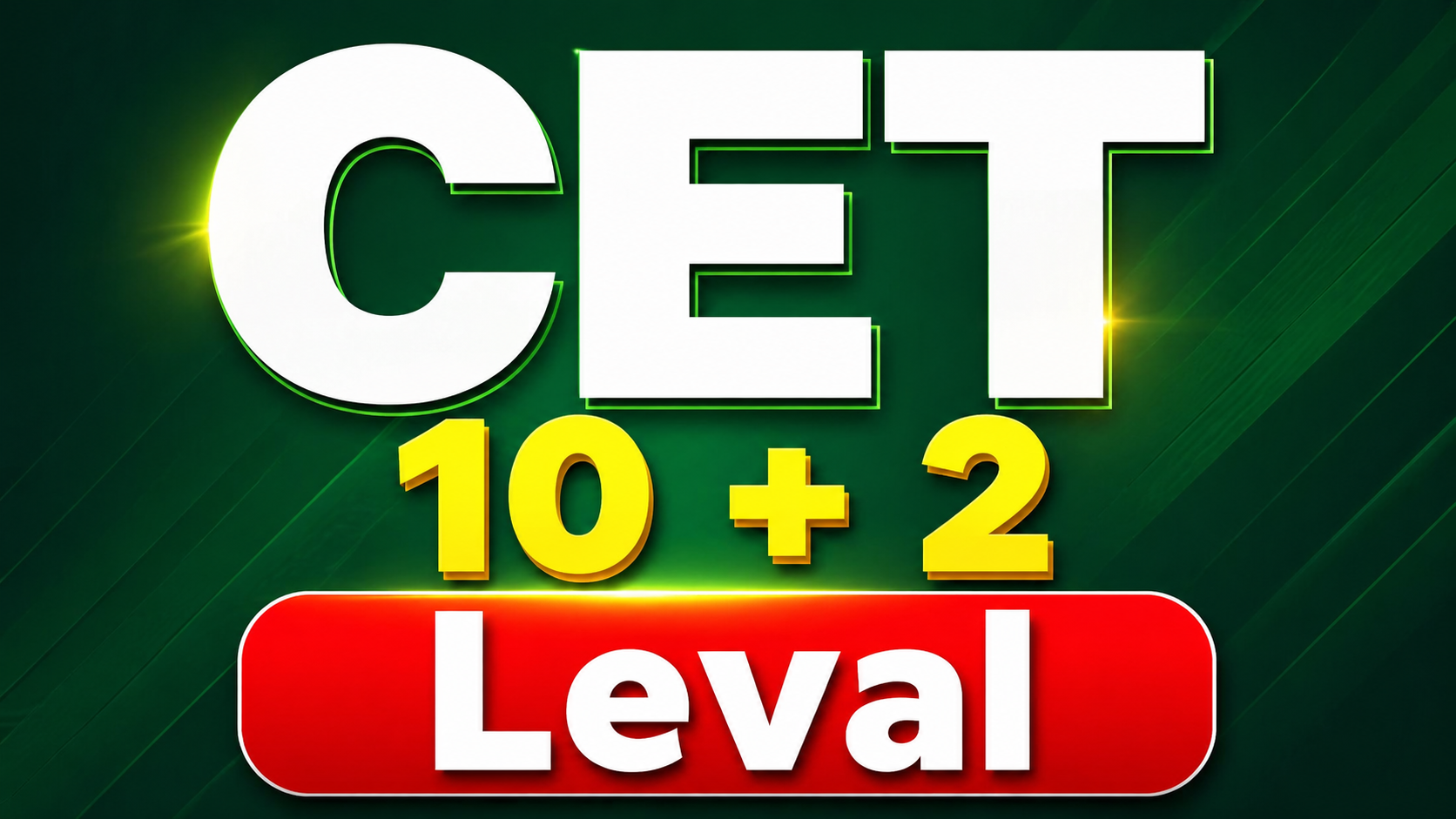 CET 12th Level RECORDED COURSE