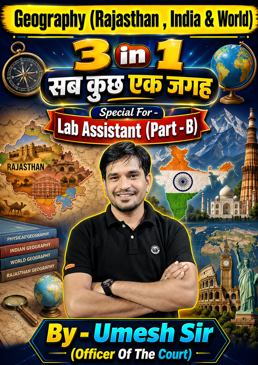 Geography (Rajasthan , India & World ) Top - 1100 One-Liner ( By- Umesh Sir)
