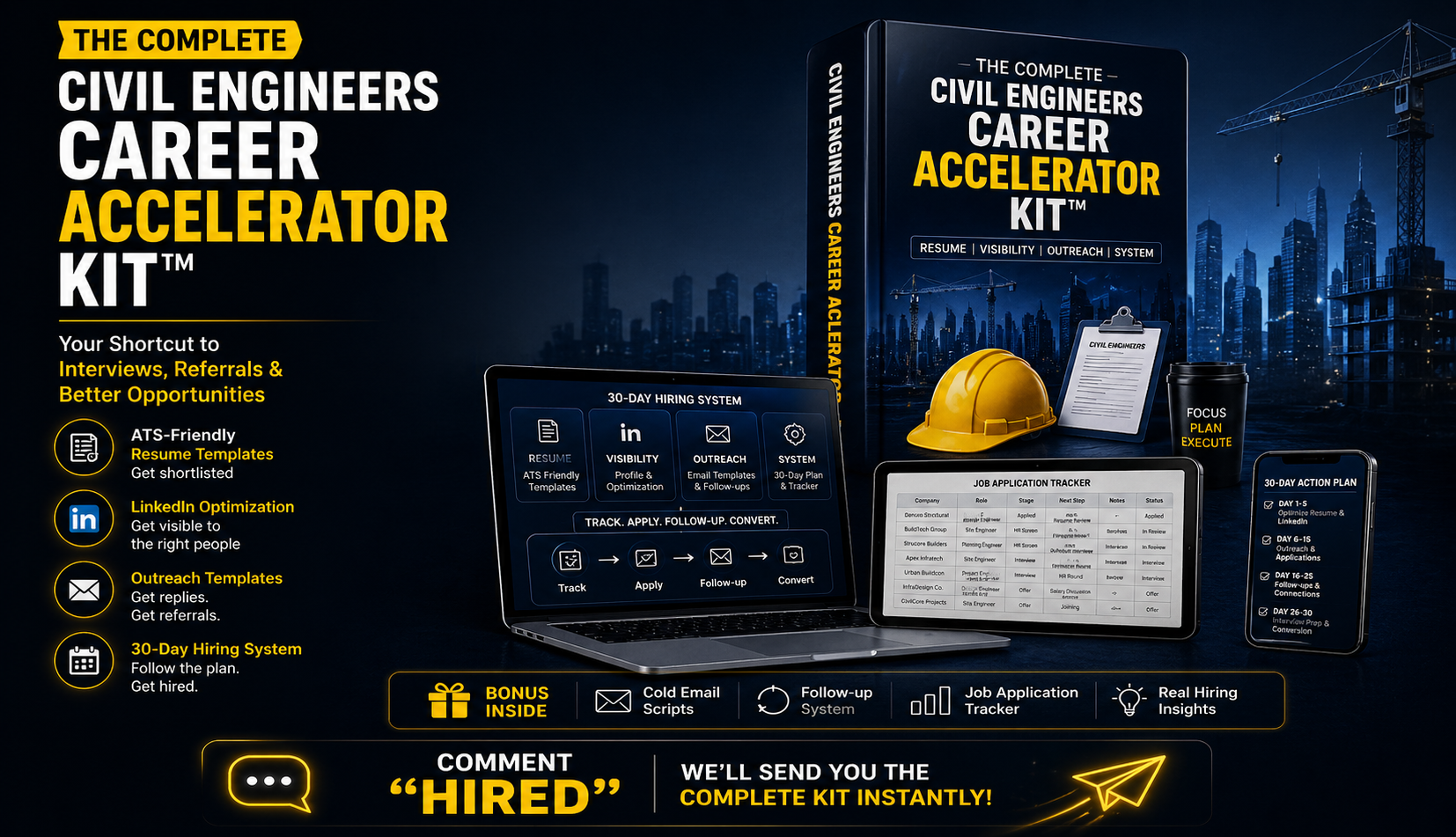 Complete Civil Engineer Career Accelerator Kit