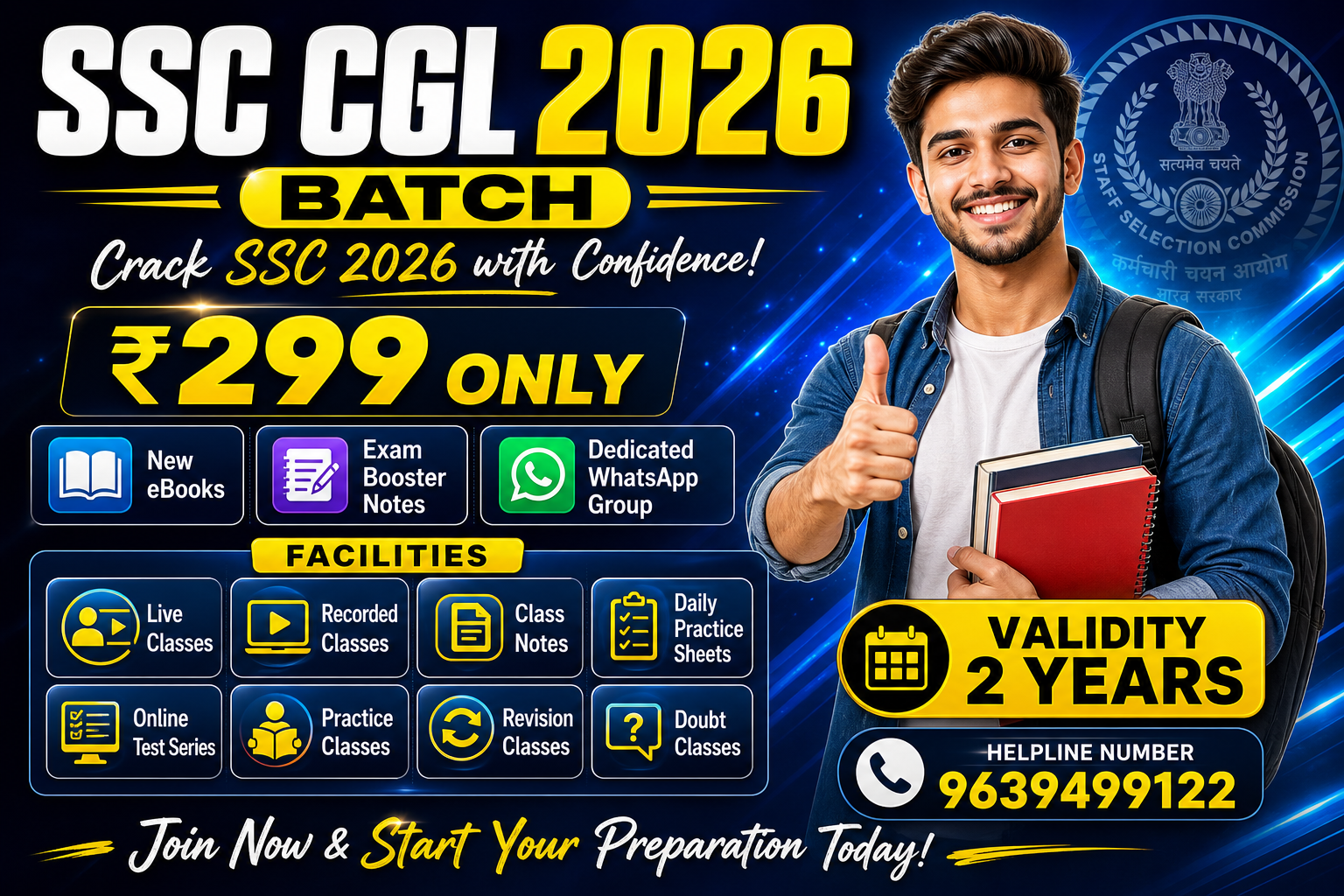 SSC CGL 2026 - New Live Batch