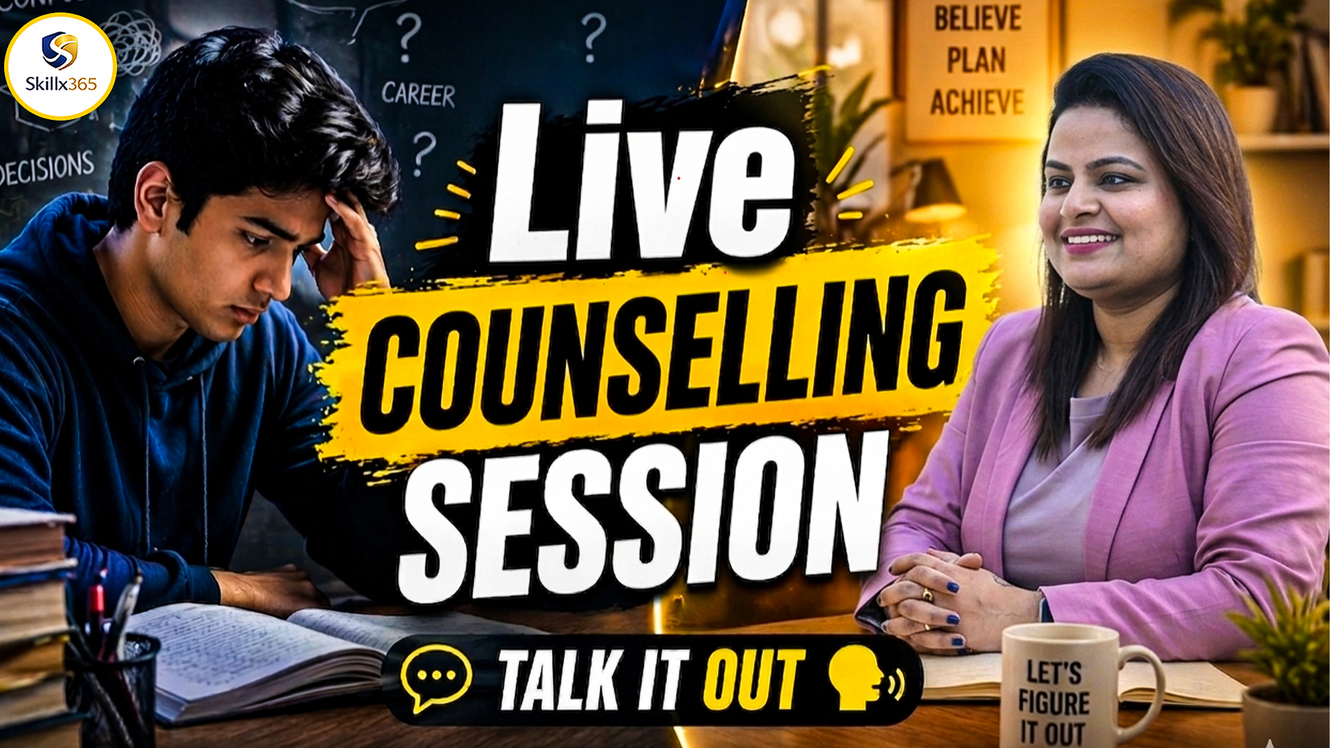 Live Counselling Session: Talk It Out