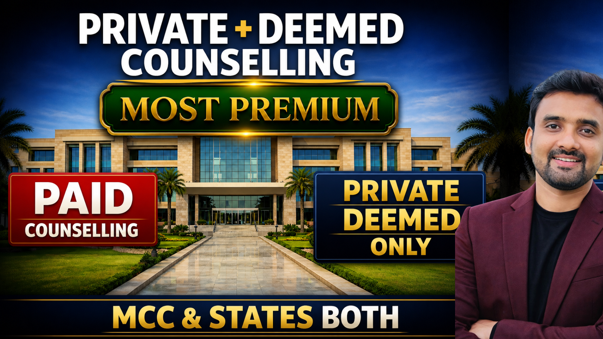 Premium Plan-4 | NEET 2026 Private & Deemed MBBS/BDS Counselling | Complete A-Z Personal Guidance by Awnish Sir |