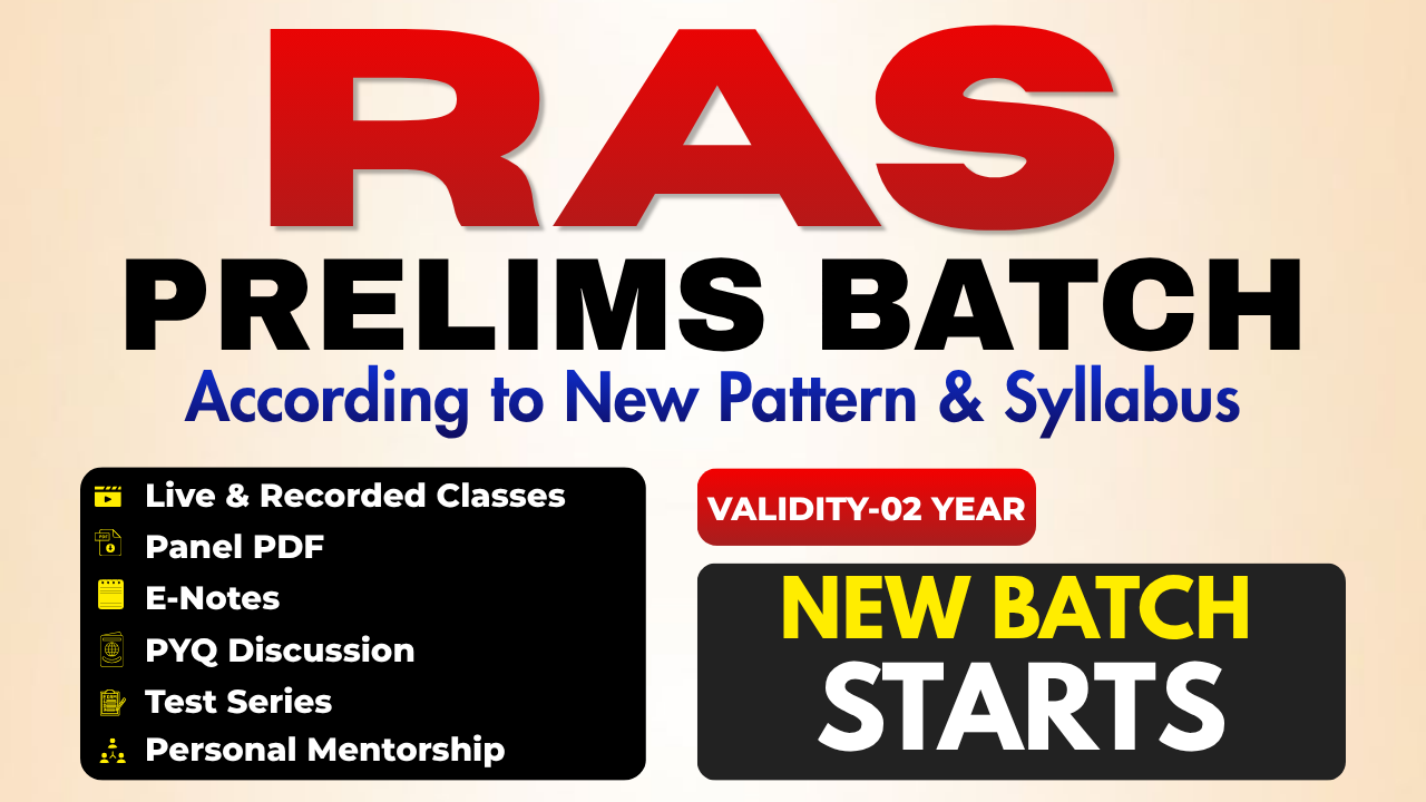RAS PRE 2026-27