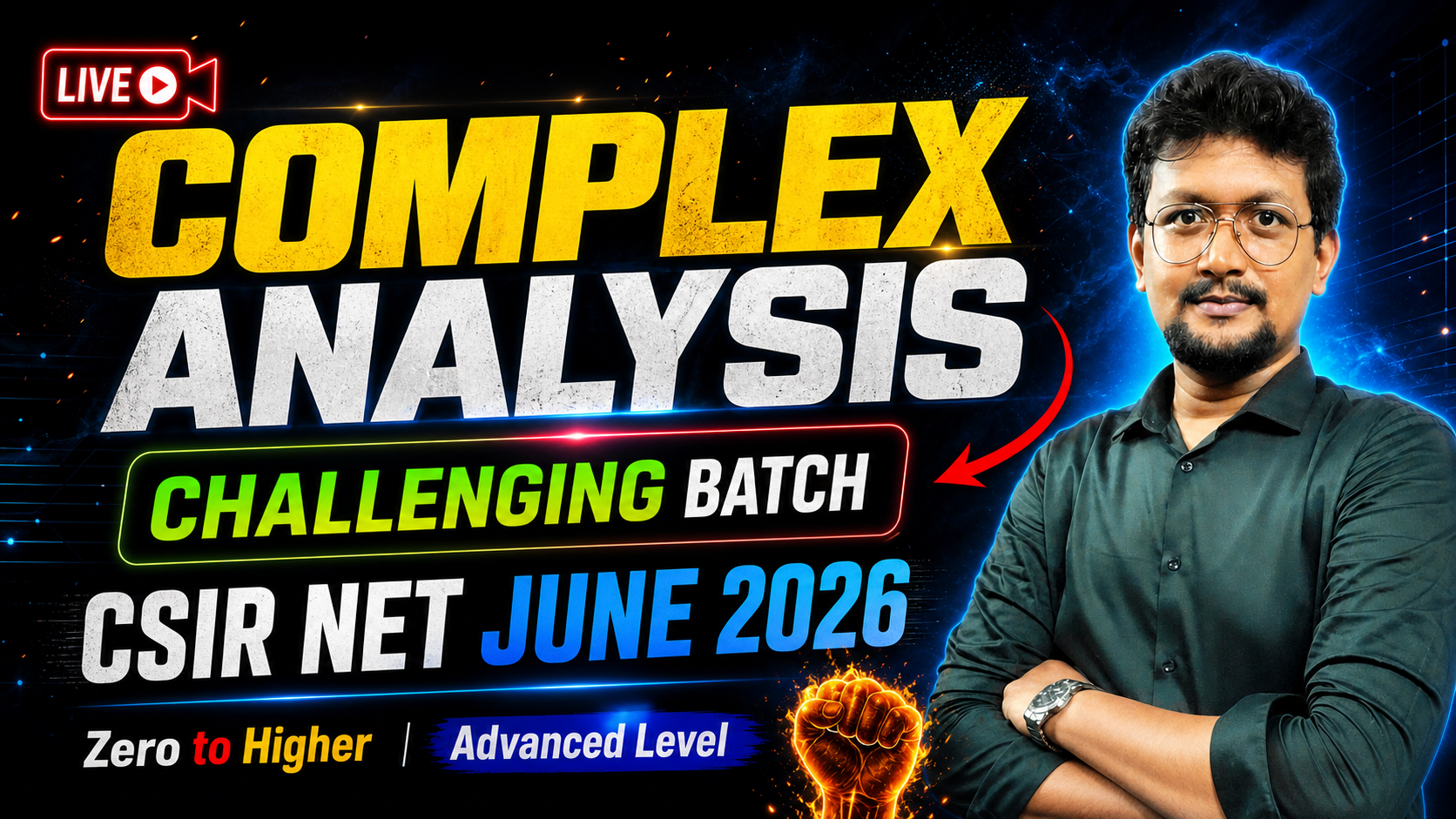 Complex Analysis Challenging Batch (June 2026)