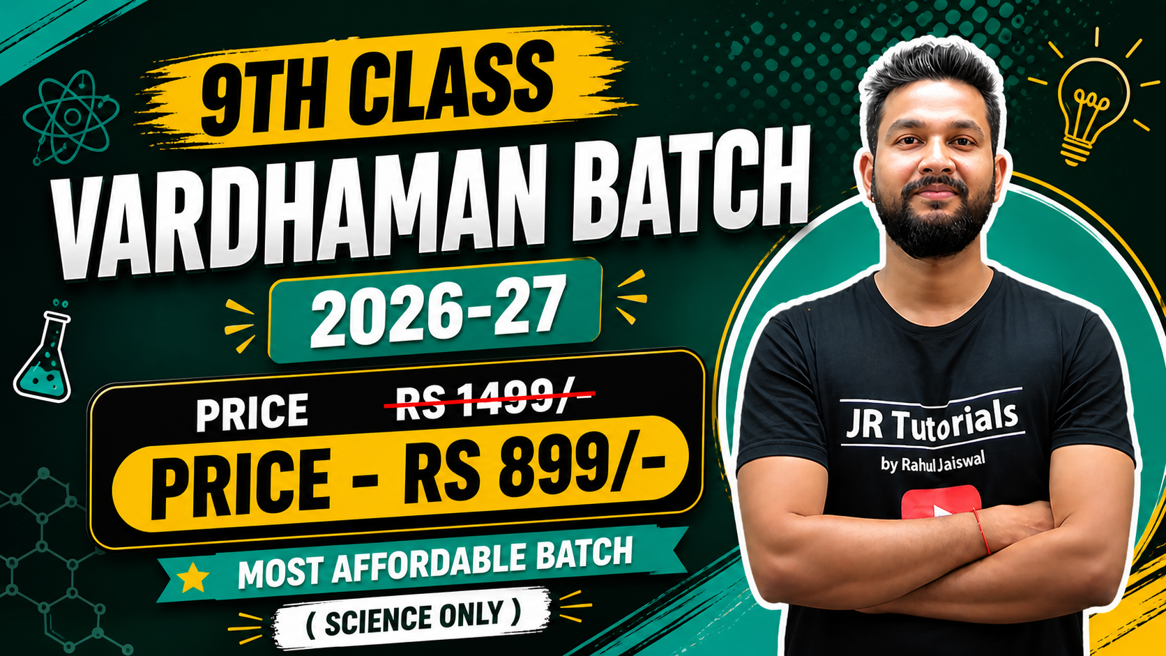 9th Standard Vardhaman Batch Science 2026-27