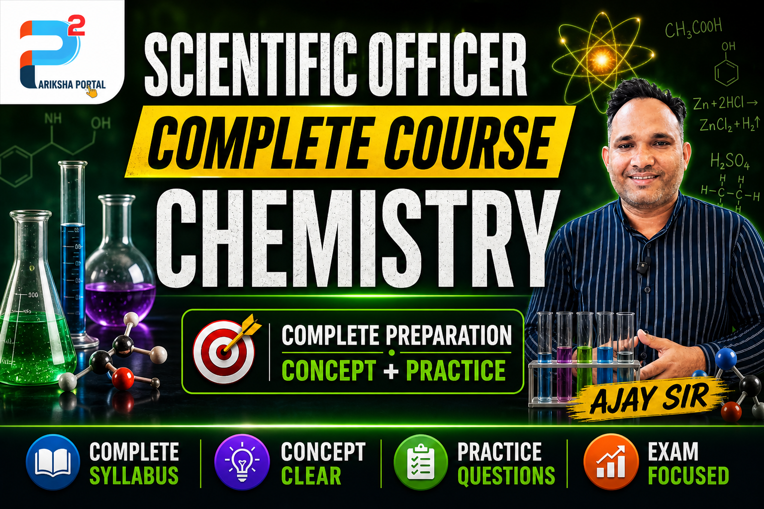 MPPSC Scientific Officer  (Chemistry) 2026