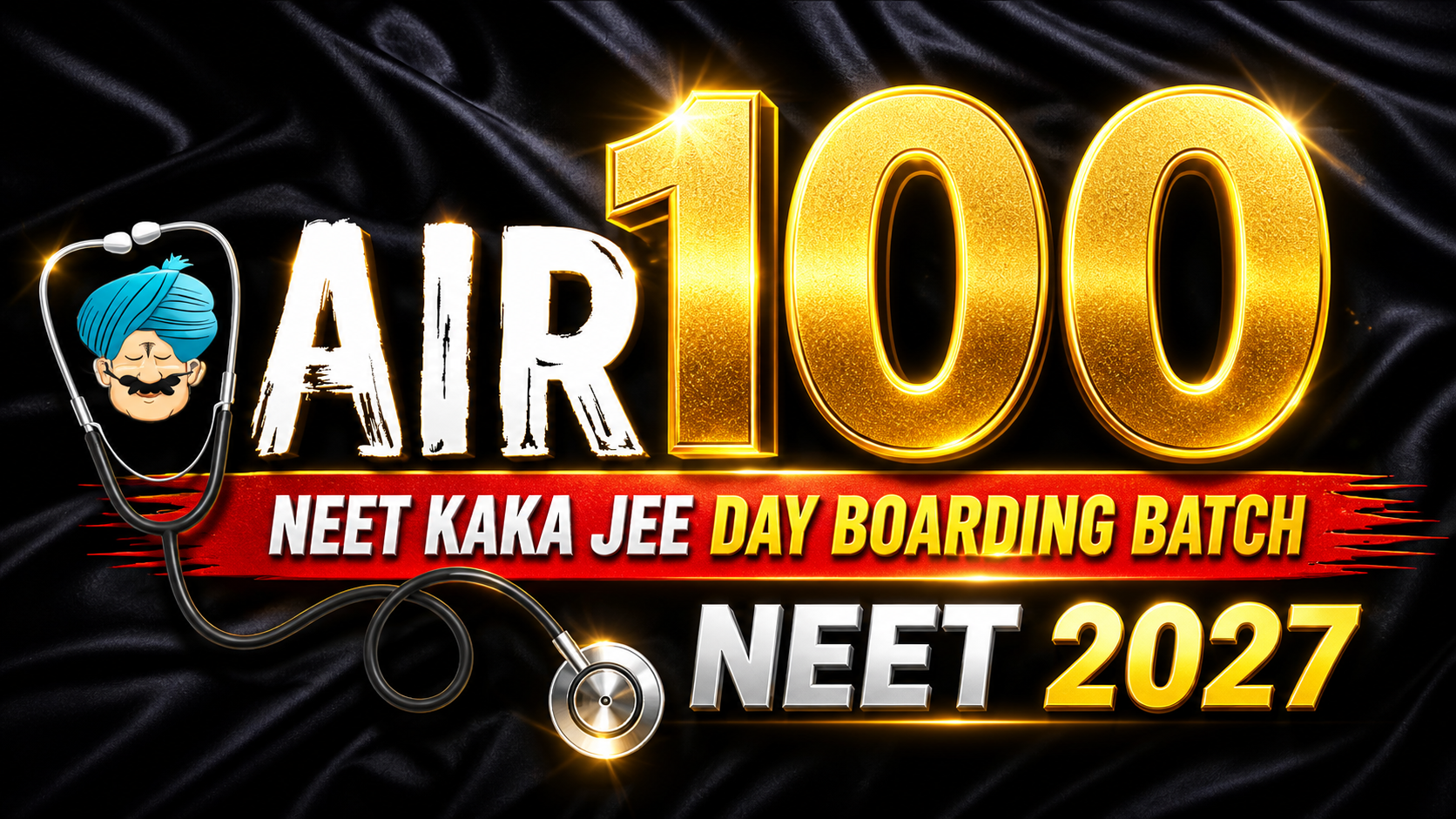 AIR 100 Batch - NEET kaka JEE Day BOARDING Batch 