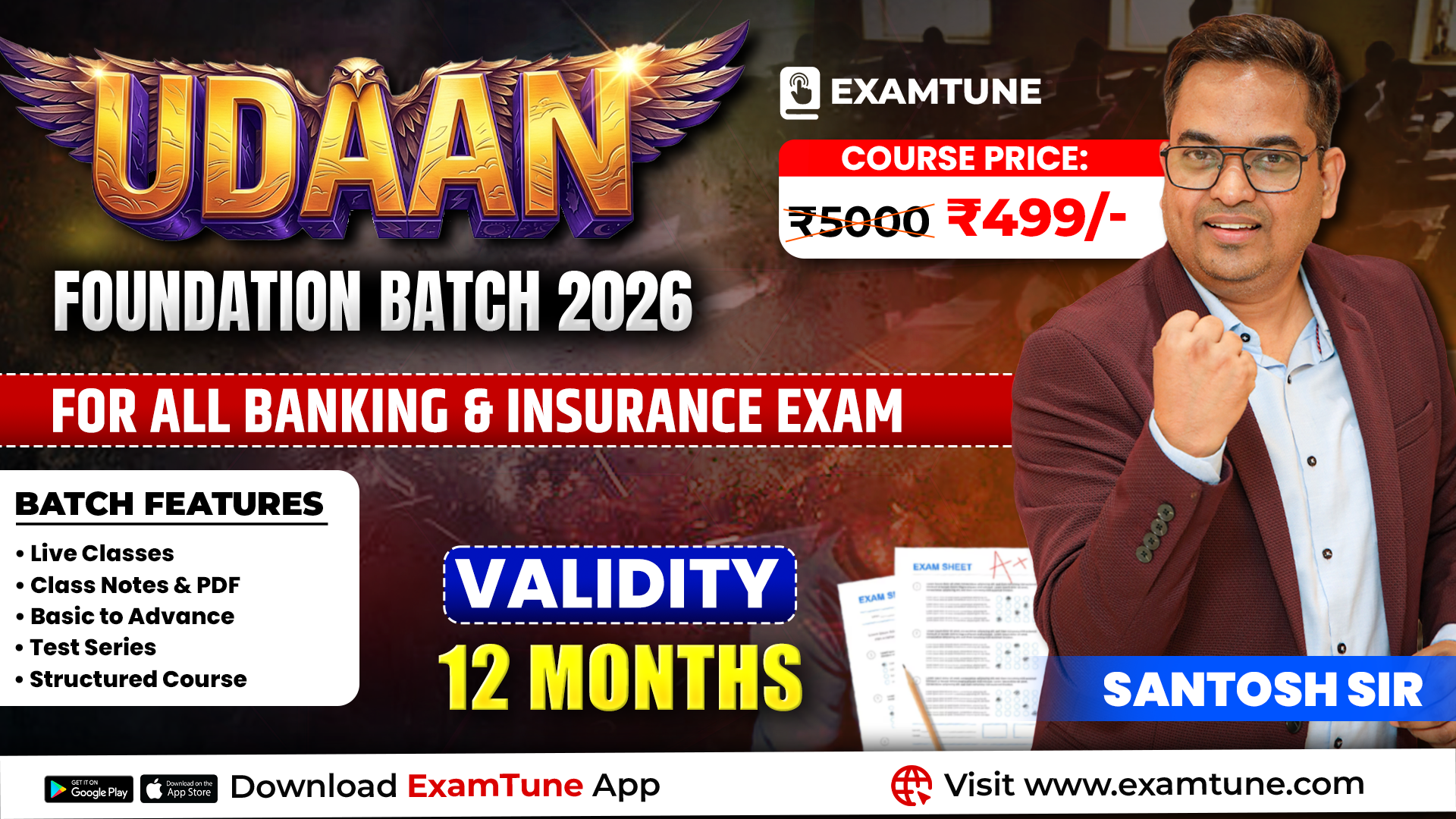 English Foundation Batch (Udaan) 2026 | Complete Banking & Insurance Exams Preparation (SBI, IBPS, RRB, RBI, LIC)
