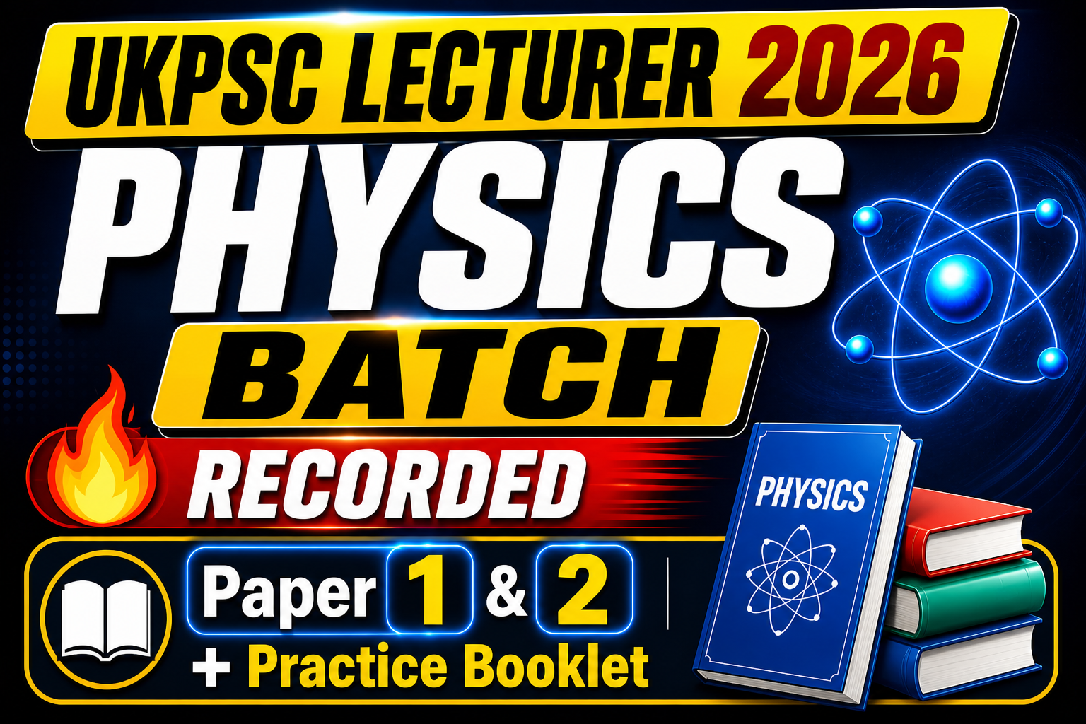 UKPSC LECTURER ( COMPLETE COURSE )