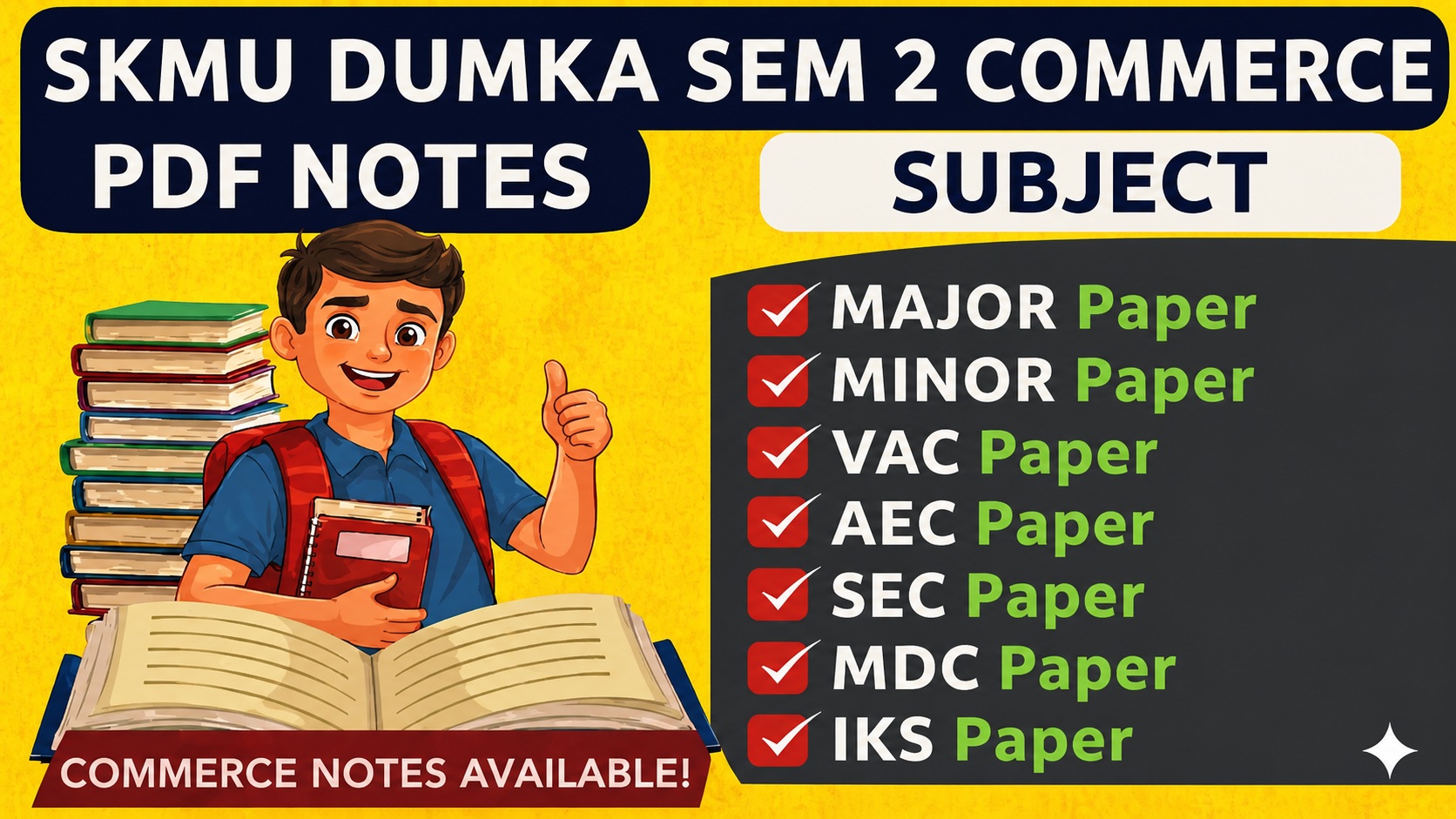 SEM 2 SKMU DUKA COMMERCE NOTES