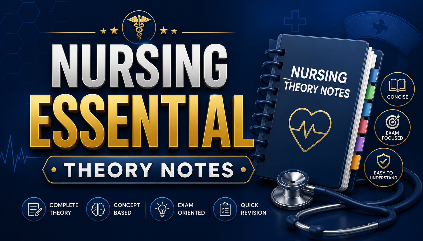 Nursing Essentials : Complete Theory Notes - All Subjects