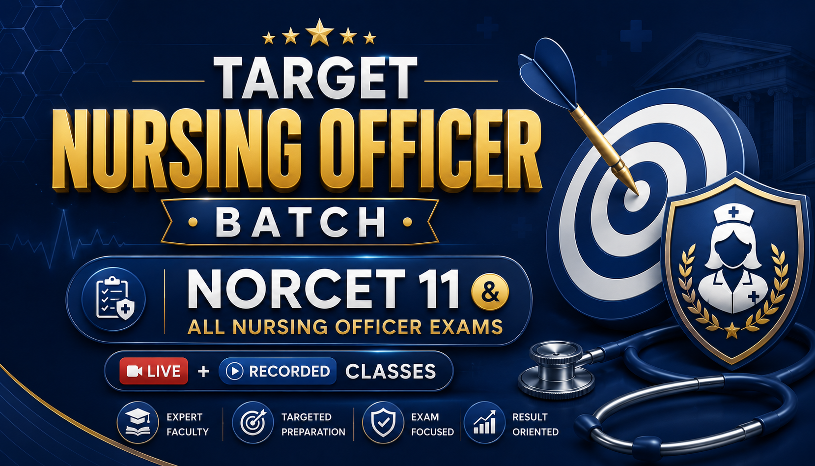 TARGET NURSING OFFICER BATCH