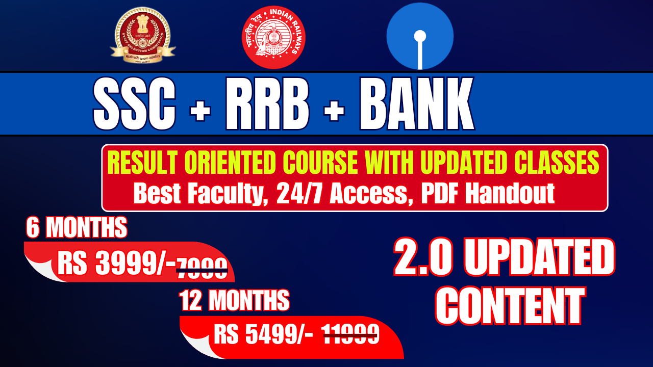 2.0 SSC/RRB/SI-PC ALL IN COURSE Updated