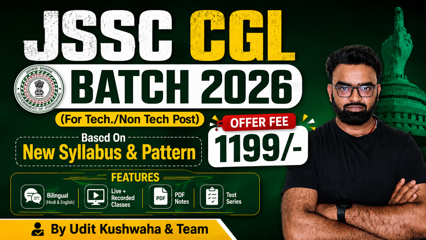 JSSC CGL 2026 for Technical/Non-technical